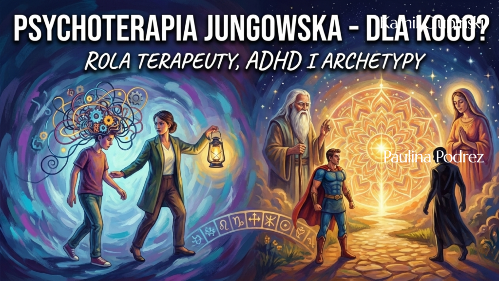 Psychoterapia jungowska – dla kogo? Rola terapeuty, ADHD i archetypy | Między nami terapeutami cz.2